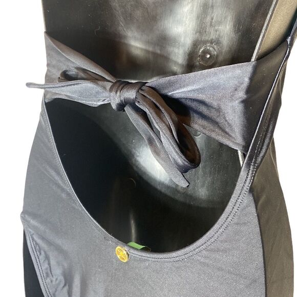 ViX Paula Hermanny one piece bathing suit  halter backless swim back tie small - Picture 4 of 7